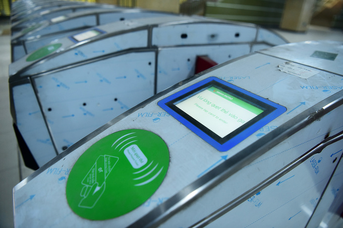 Đường sắt Cát Linh - Hà Đông vận hành thử nhà ga