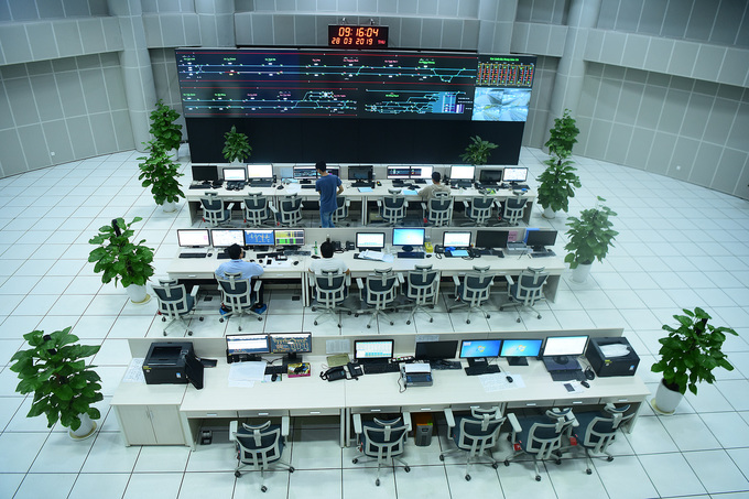 Đường sắt Cát Linh - Hà Đông vận hành thử nhà ga