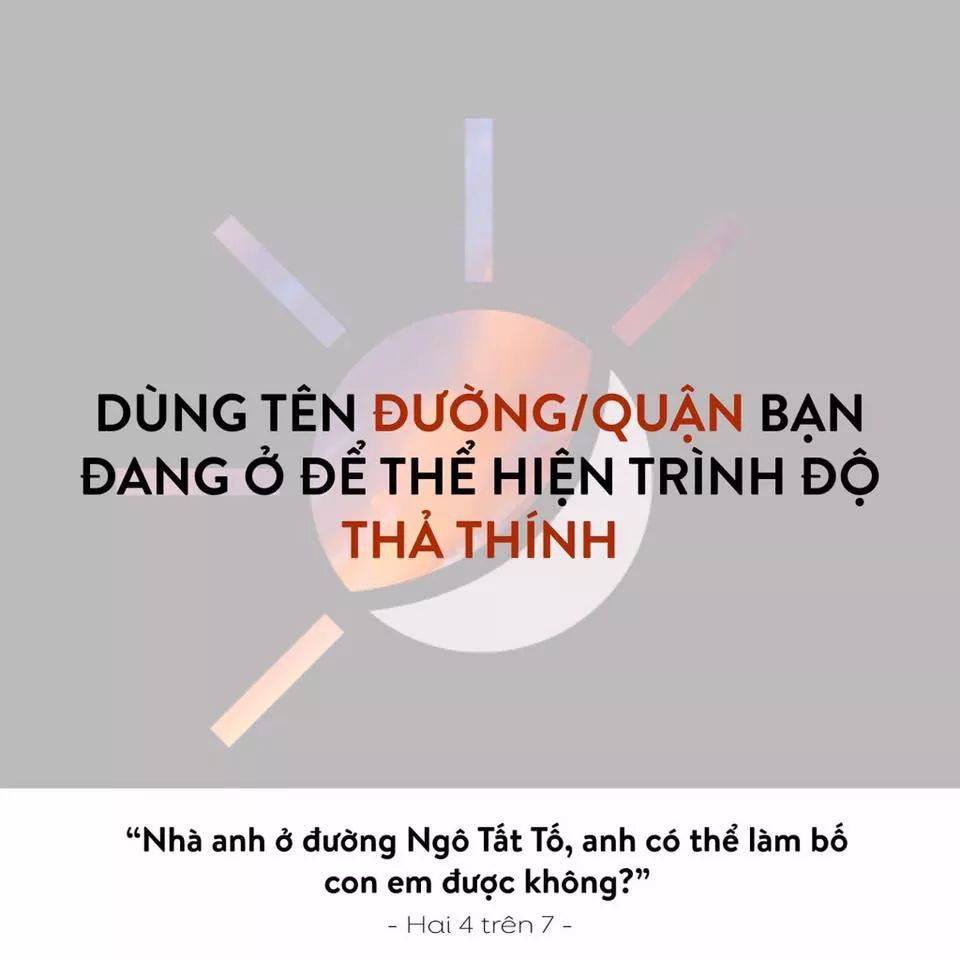 Chiêu tỏ tình bằng địa chỉ nhà siêu độc: Anh ở Cầu Giấy, em có muốn lấy anh không?