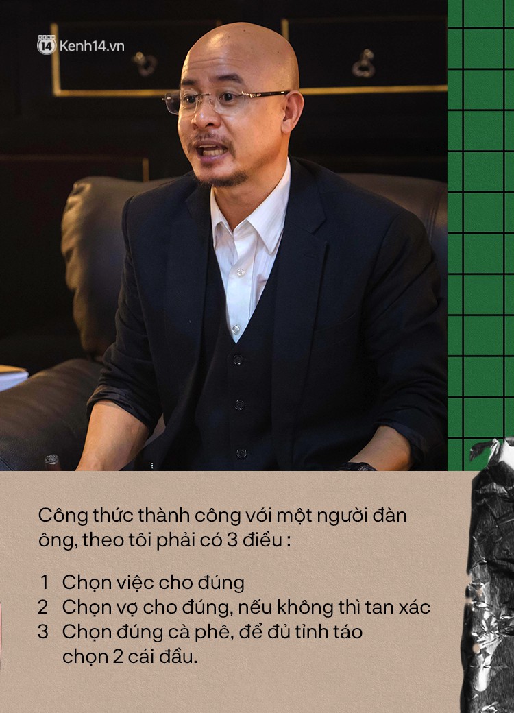 Vua cà phê Trung Nguyên và loạt phát ngôn về vai trò của đàn ông - phụ nữ gây tranh cãi Vua cà phê Trung Nguyên và loạt phát ngôn về vai trò của đàn ông - phụ nữ gây tranh cãi