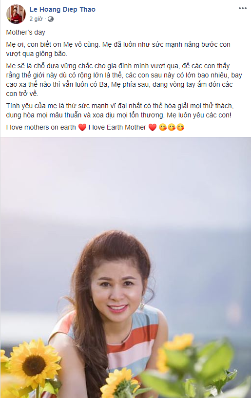 3 ngày sau phiên tòa ly hôn nghìn tỷ với chồng, bà Thảo chia sẻ những tâm sự về mẹ, về hạnh phúc gia đình