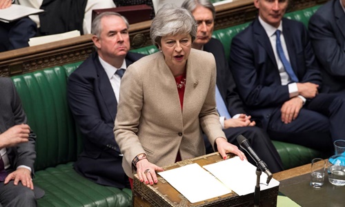 Thỏa thuận Brexit của Thủ tướng Anh bị bác bỏ lần thứ ba