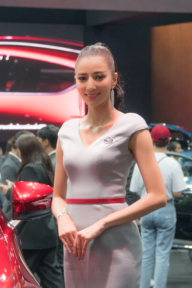 Dàn chân dài khoe sắc tại triển lãm Bangkok International Motorshow 2019