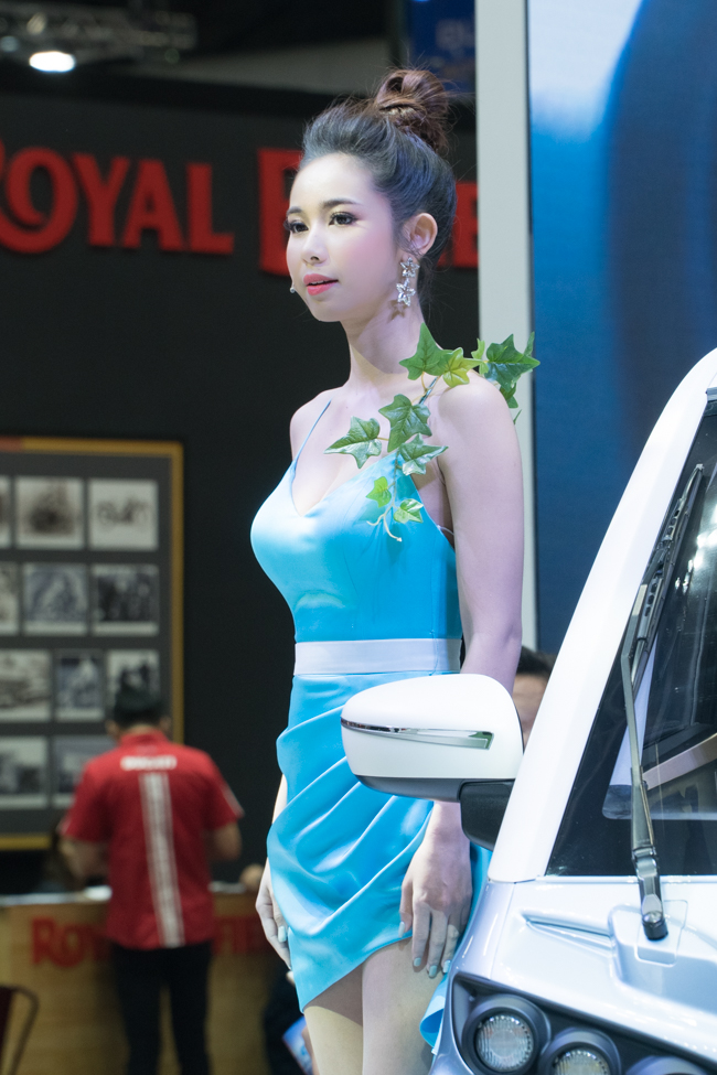 Dàn chân dài khoe sắc tại triển lãm Bangkok International Motorshow 2019