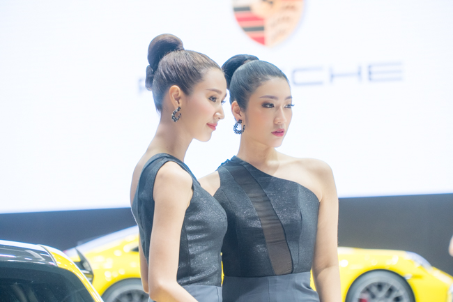 Dàn chân dài khoe sắc tại triển lãm Bangkok International Motorshow 2019