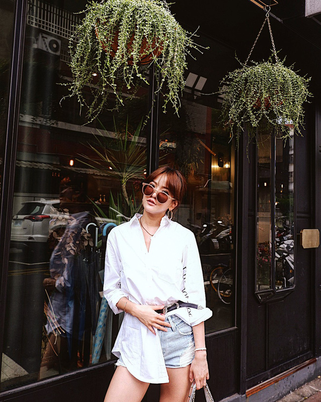 Bạn sẽ không còn nghĩ áo sơ mi trắng nhạt như nước ốc nếu biết 10 cách diện 100% sành điệu, hút mắt này