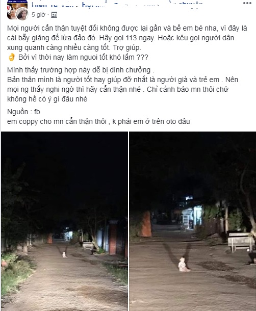 Lái xe đi đêm gặp em bé khóc giữa đường, cộng đồng mạng đồng loạt can ngăn: Đừng giúp!