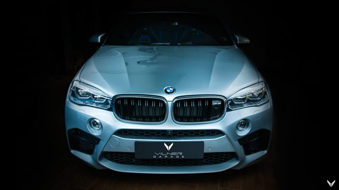 BMW X6 M bản độ với tông màu xanh đen cực độc
