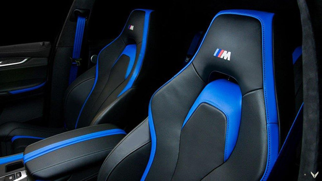 BMW X6 M bản độ với tông màu xanh đen cực độc
