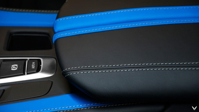 BMW X6 M bản độ với tông màu xanh đen cực độc