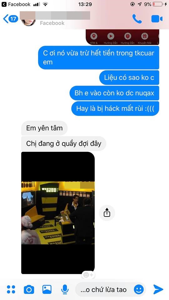 Hằng Túi hốt hoảng vì bị khoắng sạch 450 triệu trong tài khoản chỉ trong tích tắc vì chiêu lừa tinh vi này Hằng Túi hốt hoảng vì bị khoắng sạch 450 triệu trong tài khoản chỉ trong tích tắc vì chiêu lừa tinh vi này