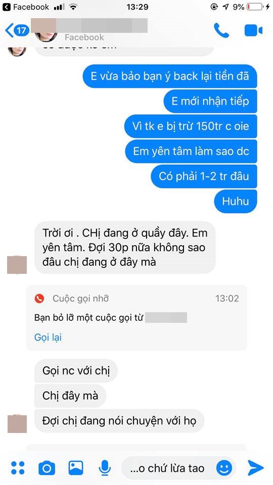 Hằng Túi hốt hoảng vì bị khoắng sạch 450 triệu trong tài khoản chỉ trong tích tắc vì chiêu lừa tinh vi này Hằng Túi hốt hoảng vì bị khoắng sạch 450 triệu trong tài khoản chỉ trong tích tắc vì chiêu lừa tinh vi này