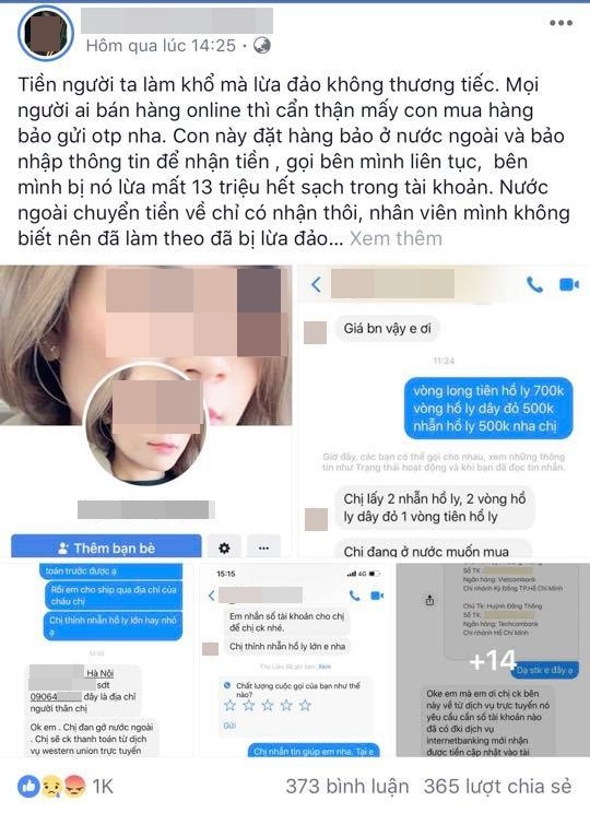 Hằng Túi hốt hoảng vì bị khoắng sạch 450 triệu trong tài khoản chỉ trong tích tắc vì chiêu lừa tinh vi này