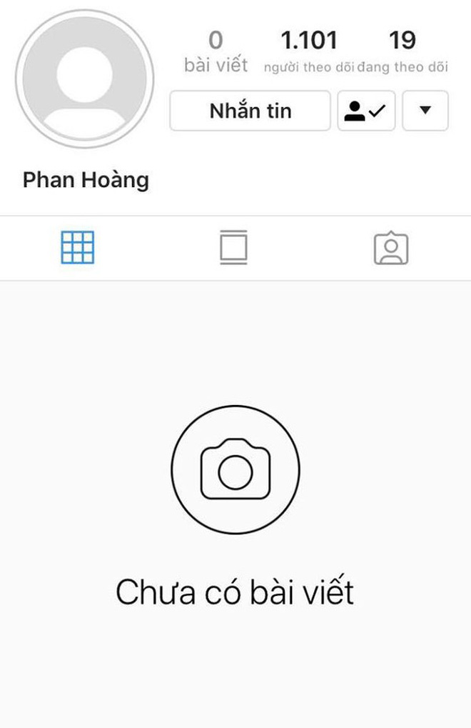 Mới yêu xa 3 ngày, Phan Hoàng và bạn gái xoá hết ảnh thân mật, bỏ follow nhau làm rộ lên nghi án chia tay