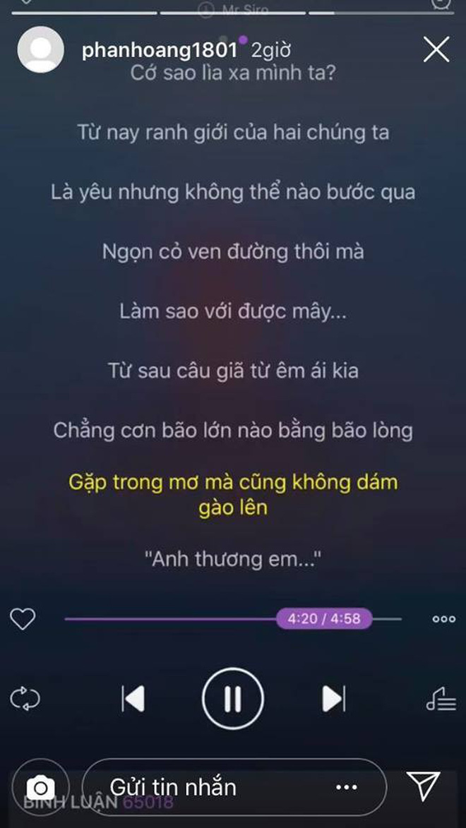 Mới yêu xa 3 ngày, Phan Hoàng và bạn gái xoá hết ảnh thân mật, bỏ follow nhau làm rộ lên nghi án chia tay