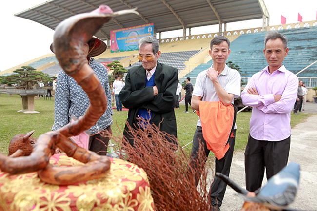 Chiêm ngưỡng 12 con giáp làm từ rễ tre độc nhất vô nhị ở Việt Nam