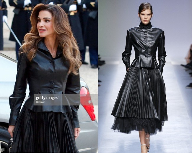 Thân hình đầy đặn hơn người mẫu, Hoàng hậu Rania vẫn diện đẹp xuất sắc bộ cánh khó nhằn” nhờ chi tiết nhỏ xíu