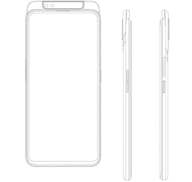 Oppo lại nghĩ thêm cách mới giúp tăng tỷ lệ màn hình smartphone