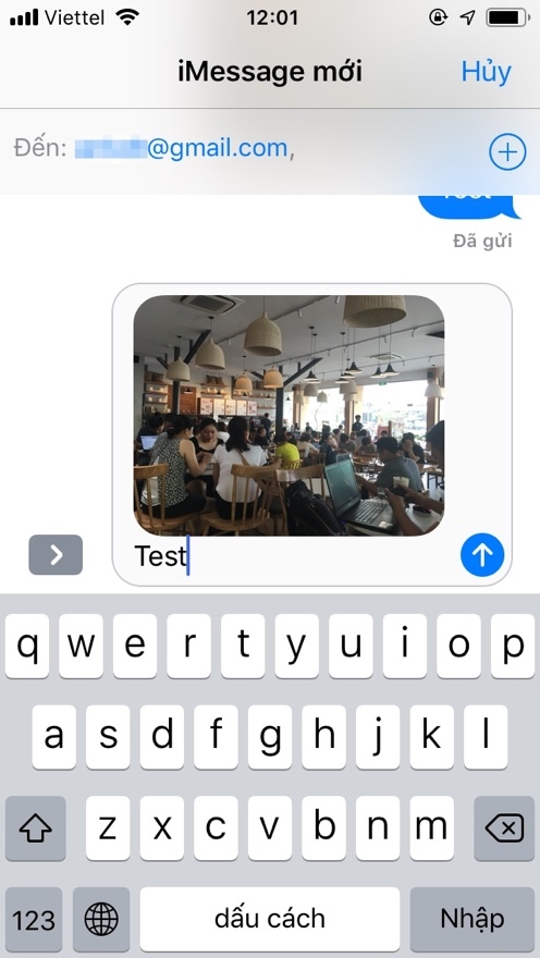 Cách gửi ảnh qua iMessage hoặc AirDrop chỉ với một cú chạm Cách gửi ảnh qua iMessage hoặc AirDrop chỉ với một cú chạm