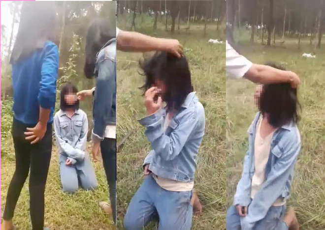 Vụ nhóm nữ sinh bắt bạn quỳ rồi đánh: Sở họp nóng, Công an lấy lời khai các nữ sinh