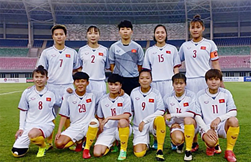 Tuyển nữ Việt Nam thắng Uzbekistan ở vòng loại Olympic