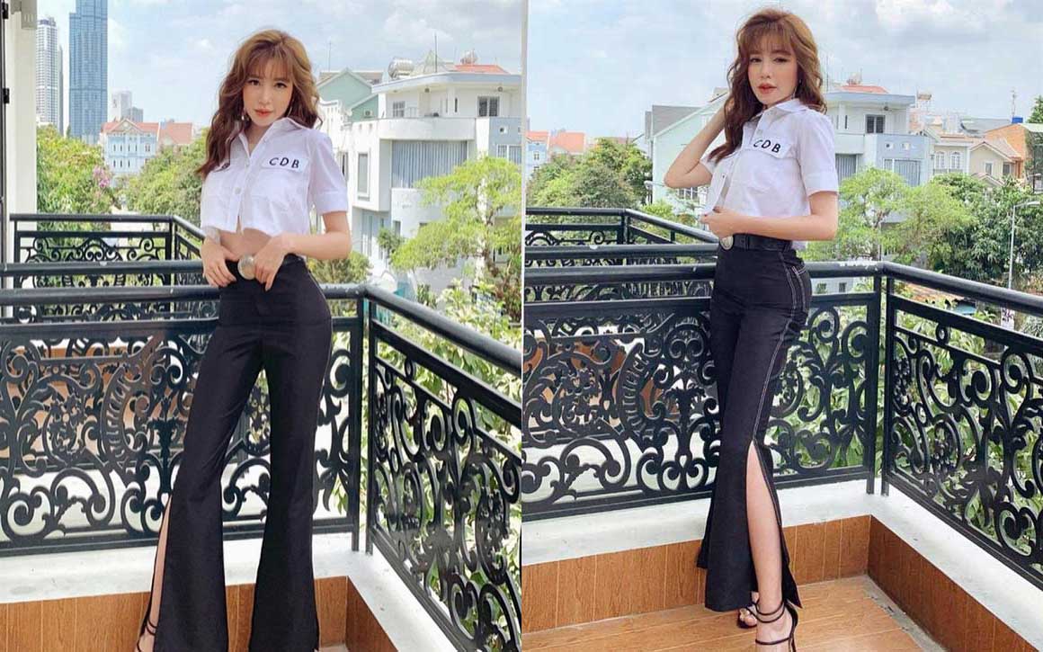 Elly Trần đăng ảnh mặt xinh, dáng chuẩn, chân dài nhưng lại bị dân mạng nhiệt tình...bóc phốt sống ảo