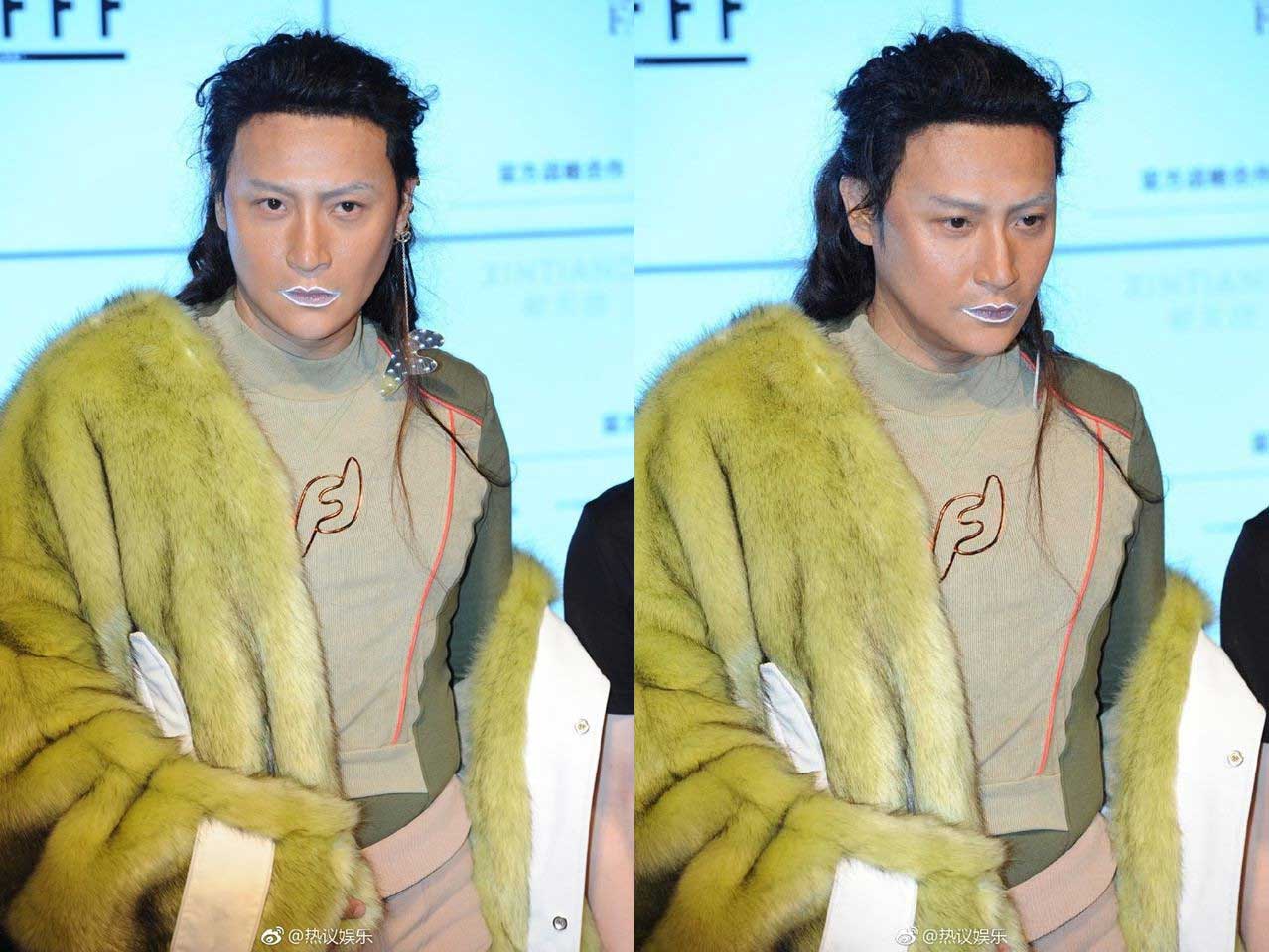 Nhĩ Thái Trần Chí Bằng lại gây sốc khi diện trang phục lộ bụng mỡ và bó chít vùng nhạy cảm