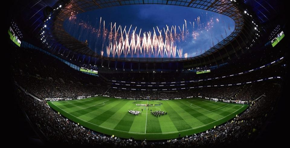 Lễ khai trương sân bóng trị giá 1 tỷ bảng hoành tráng của Tottenham