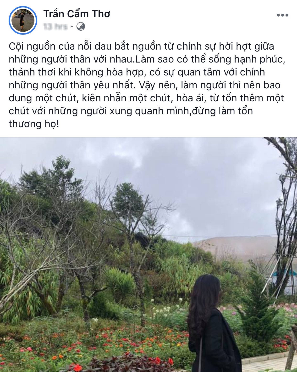 Bạn gái Tư Dũng liên tục đăng trạng thái ám chỉ về sự dối trá làm dấy lên tin đồn rạn nứt với bạn trai
