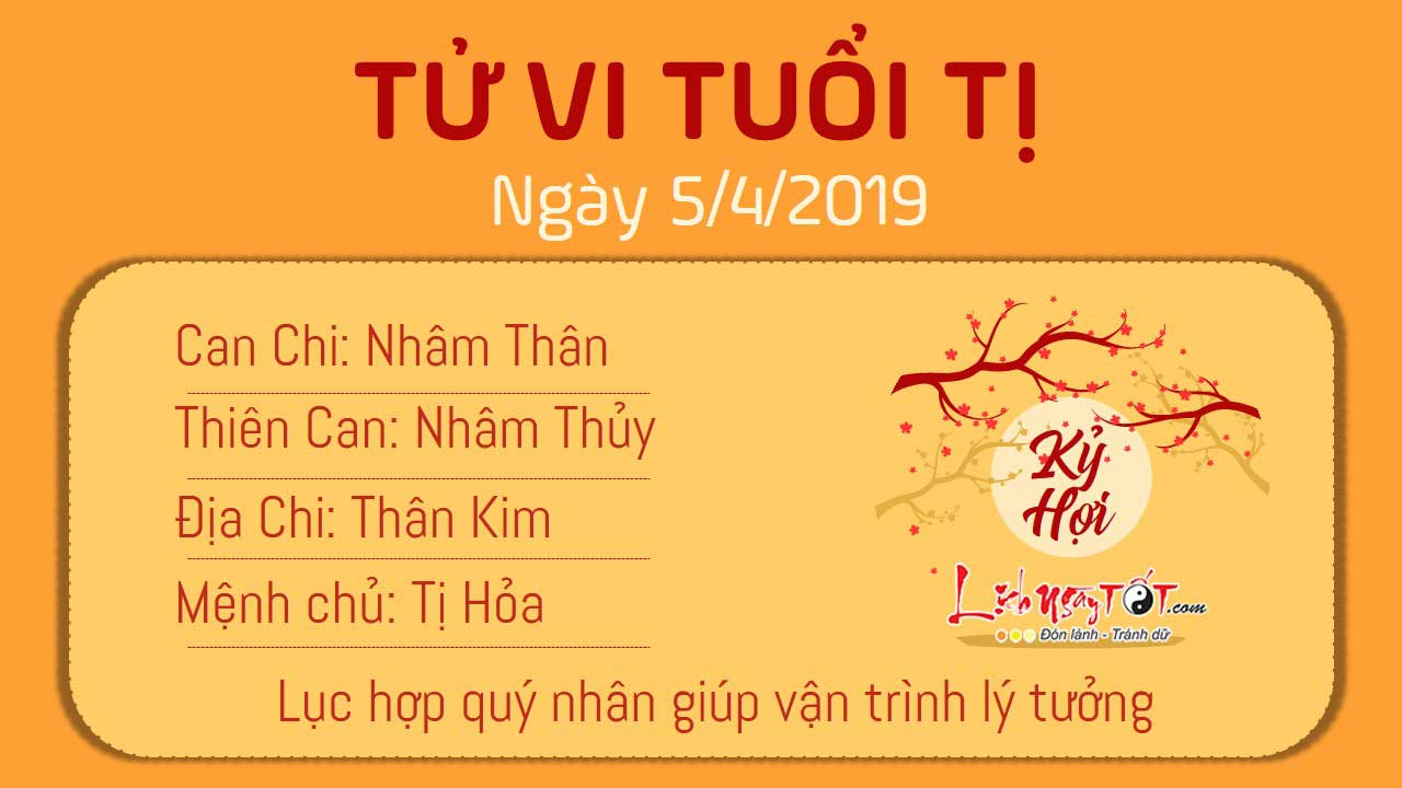 Tử vi ngày 5/4/2019 thứ 6 của 12 con giáp: Tị được quý nhân nâng đỡ, Dần bị kẻ thứ 3 phá nát hôn nhân