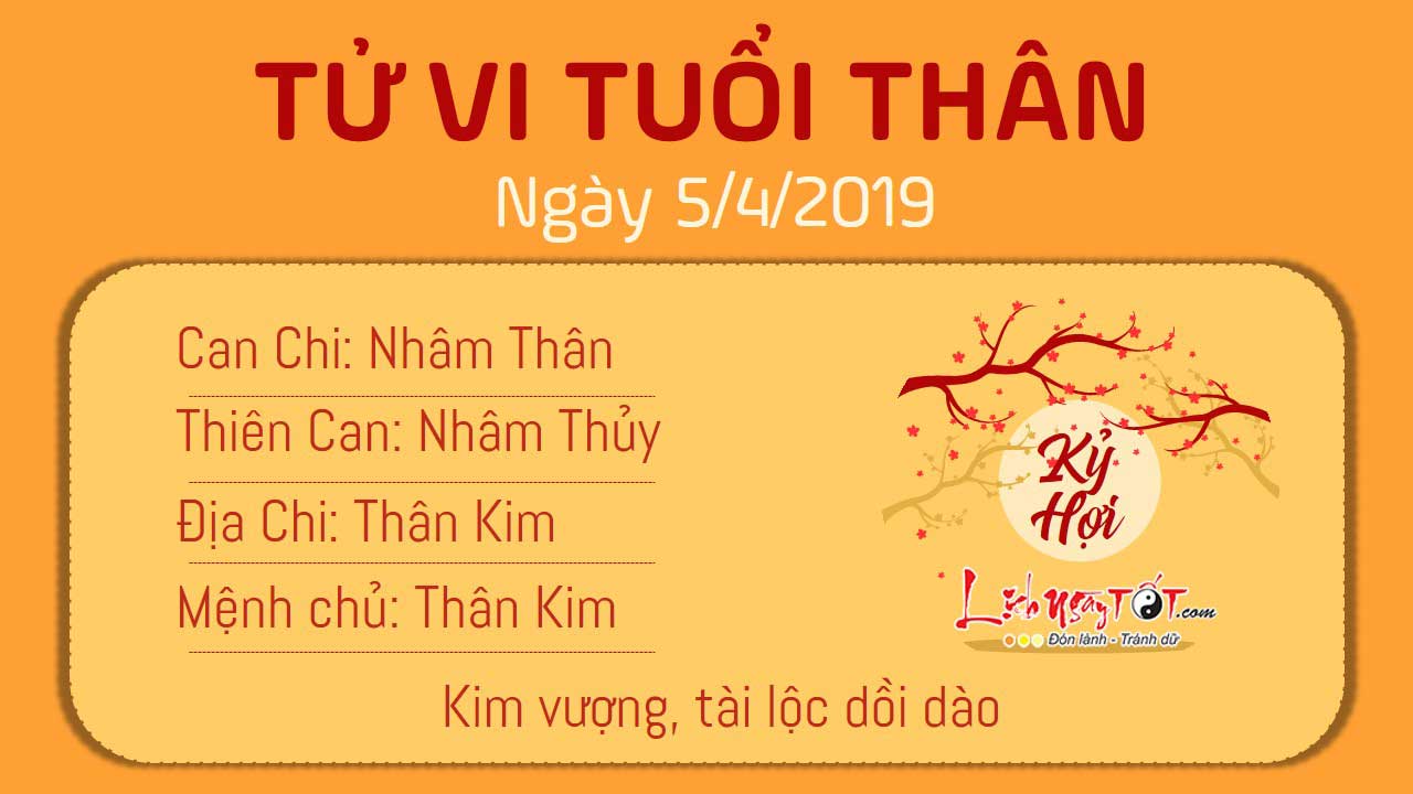 Tử vi ngày 5/4/2019 thứ 6 của 12 con giáp: Tị được quý nhân nâng đỡ, Dần bị kẻ thứ 3 phá nát hôn nhân