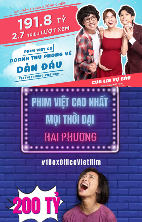 Cua Lại Vợ Bầu chốt sổ doanh thu khủng, tuyên bố vẫn là số 1 Việt Nam chứ không phải Hai Phượng!