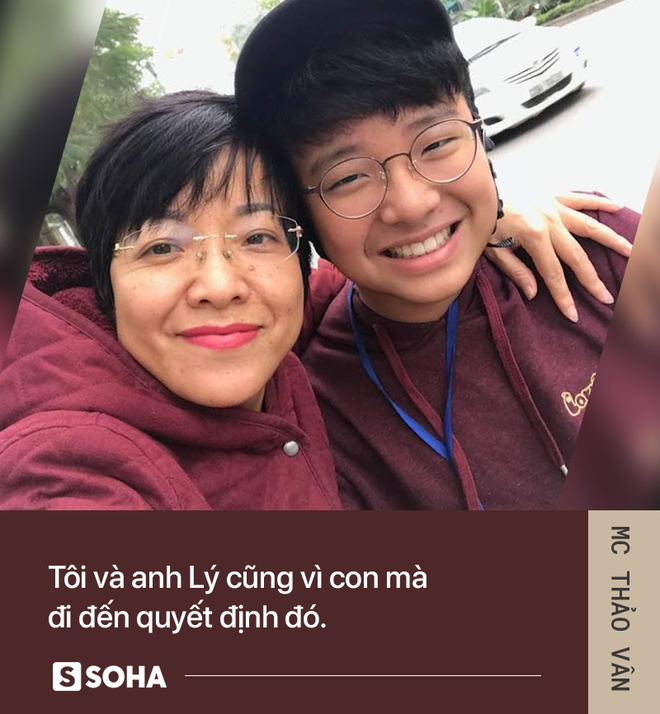 MC Thảo Vân: Bố của con mình giờ đã có người khác chăm sóc. Anh ấy hạnh phúc, con mình sẽ hạnh phúc