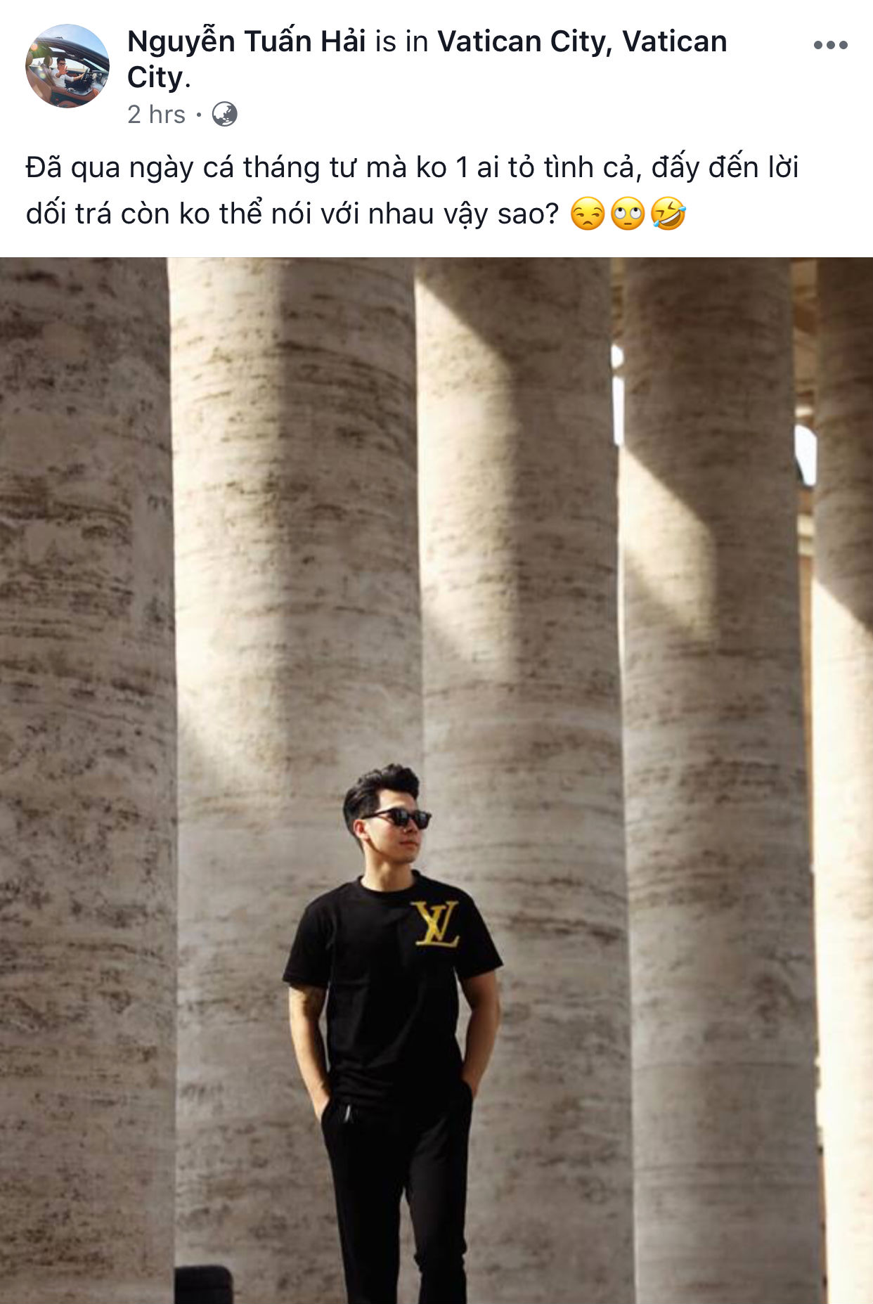 Hài hước như bạn trai Ngọc Thảo: Đã có bạn gái, qua Cá tháng Tư vẫn cố than không ai tỏ tình