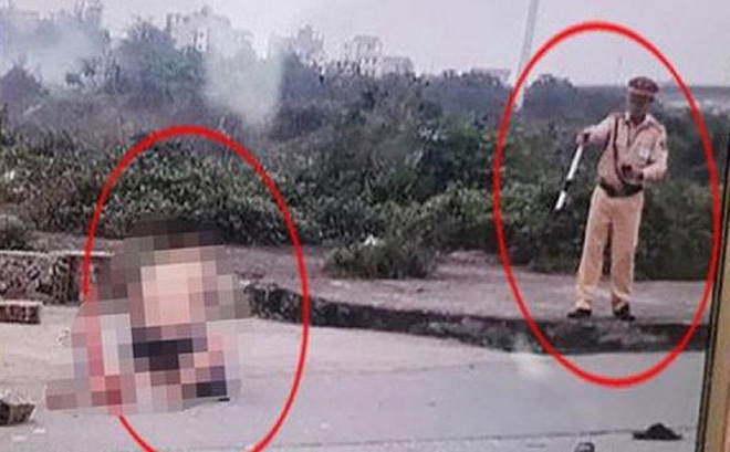 CA Ninh Bình nêu danh tính và thông tin về việc trung tá CSGT đứng nhìn thanh niên đâm cô gái