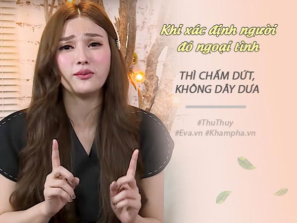 Thu Thủy làm dậy sóng chị em: Chồng ngoại tình thì chấm dứt, không dây dưa! Thu Thủy làm dậy sóng chị em: Chồng ngoại tình thì chấm dứt, không dây dưa!