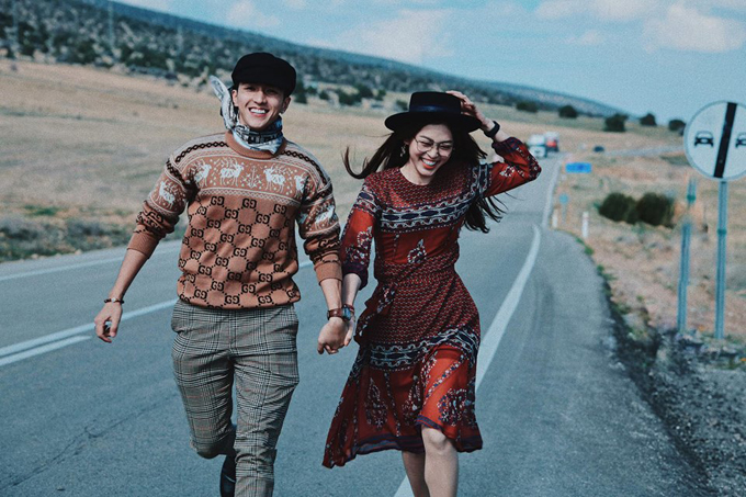 Á hậu Phương Nga và bạn trai tình bể tình ở Thổ Nhĩ Kỳ