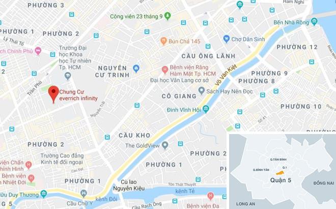 Đậu ôtô trước chung cư, 2 người bị nhóm côn đồ đánh nhập viện