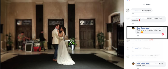 Hóa ra chính Hồng Nhung mới là người tới sau, chồng cũ của cô và vợ mới đã từng là mối tình đầu của nhau