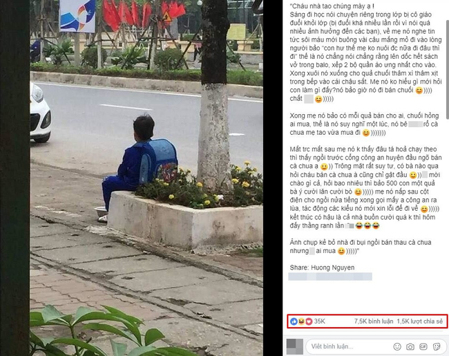 Hùng hổ bỏ nhà đi vì bị mẹ mắng, cậu bé khiến dân mạng cười lăn lộn với quyết định bán cà chua kiếm sống