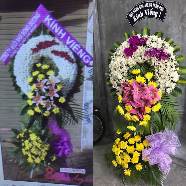 Đặt vòng hoa viếng đám ma trên mạng, khách sốc tận óc khi nhận được vòng hoa hồng như cổng cưới
