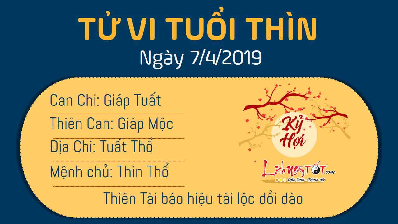 Tử vi Chủ nhật ngày 7/4/2019 của 12 con giáp: Tý công danh thăng tiến, Thìn tình duyên trắc trở