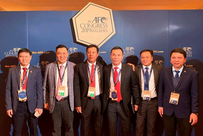 VFF lần thứ 3 có đại diện trong ban thường vụ AFC