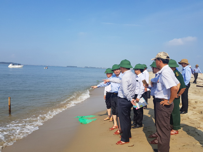 Cận cảnh hòn đảo lạ mới xuất hiện ngoài biển khiến chính quyền Quảng Nam lúng túng