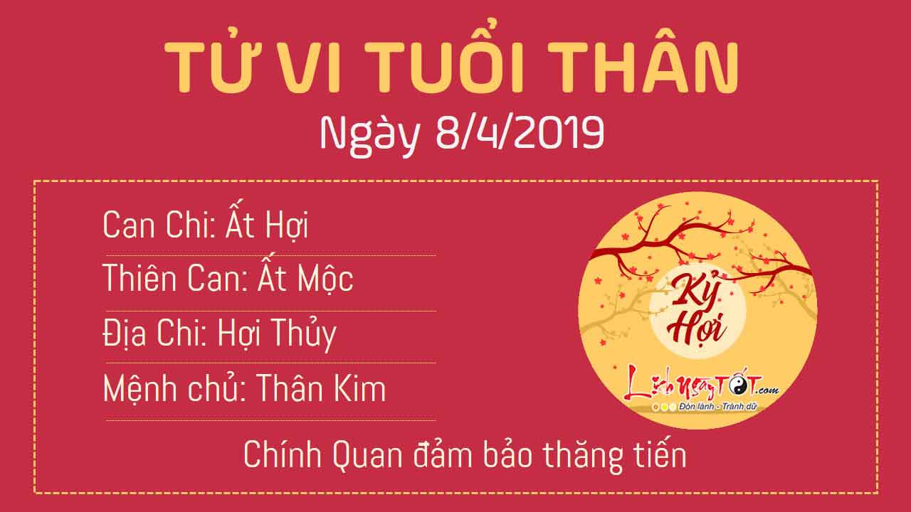 Tử vi thứ 2 ngày 8/4/2019 của 12 con giáp: Mùi được tăng thu nhập, Dậu bị tiểu nhân đe dọa