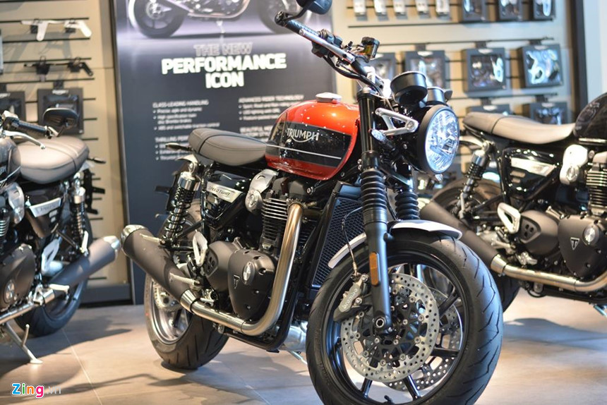 Chi tiết môtô hoài cổ Triumph Speed Twin 2019 giá gần 600 triệu
