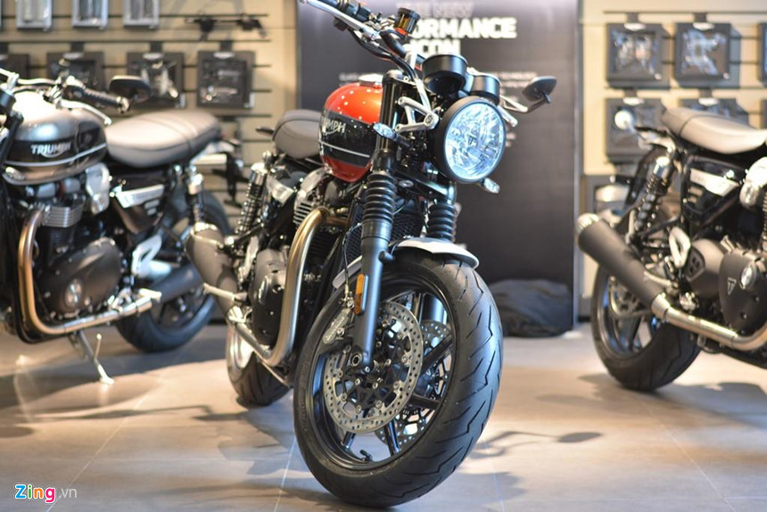 Chi tiết môtô hoài cổ Triumph Speed Twin 2019 giá gần 600 triệu