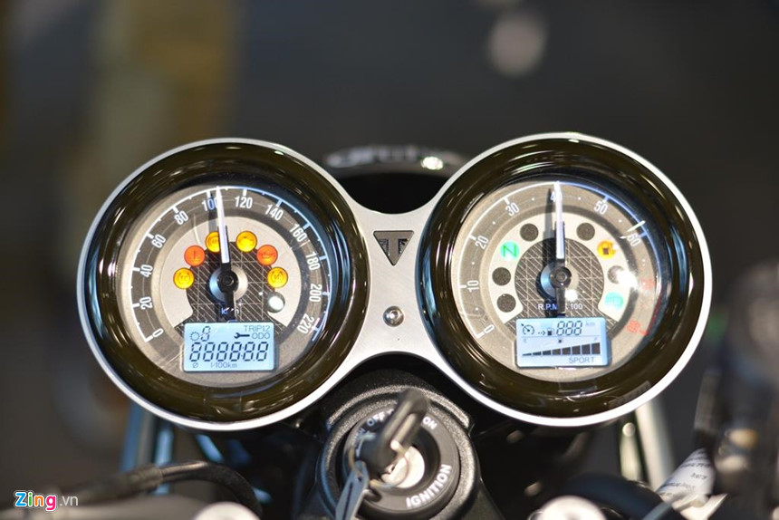 Chi tiết môtô hoài cổ Triumph Speed Twin 2019 giá gần 600 triệu