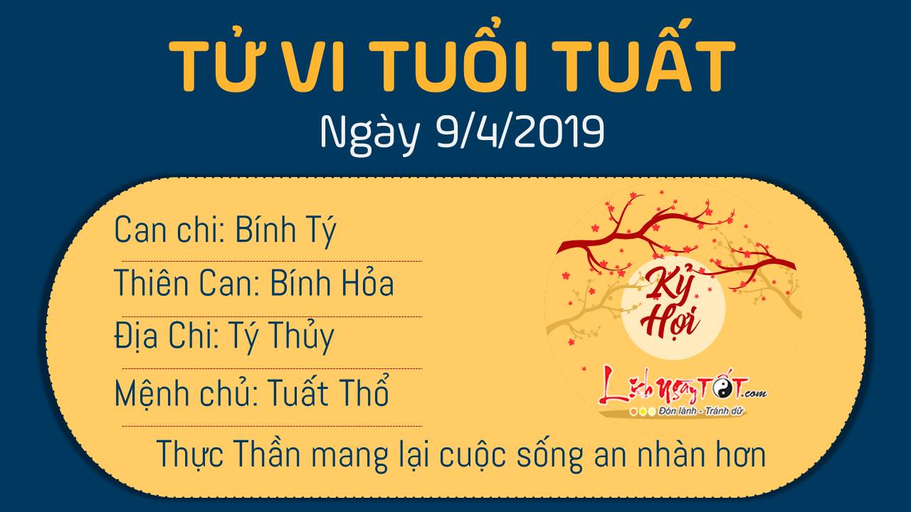 Tử vi thứ 3 ngày 9/4/2019 của 12 con giáp: Thân bất chợt phát tài, Hợi vô tình gặp rắc rối