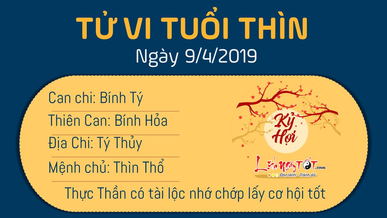 Tử vi thứ 3 ngày 9/4/2019 của 12 con giáp: Thân bất chợt phát tài, Hợi vô tình gặp rắc rối